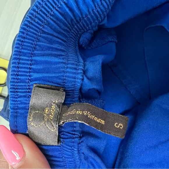 Jaanuu scrub pants size small royal blue - Picture 4 of 7